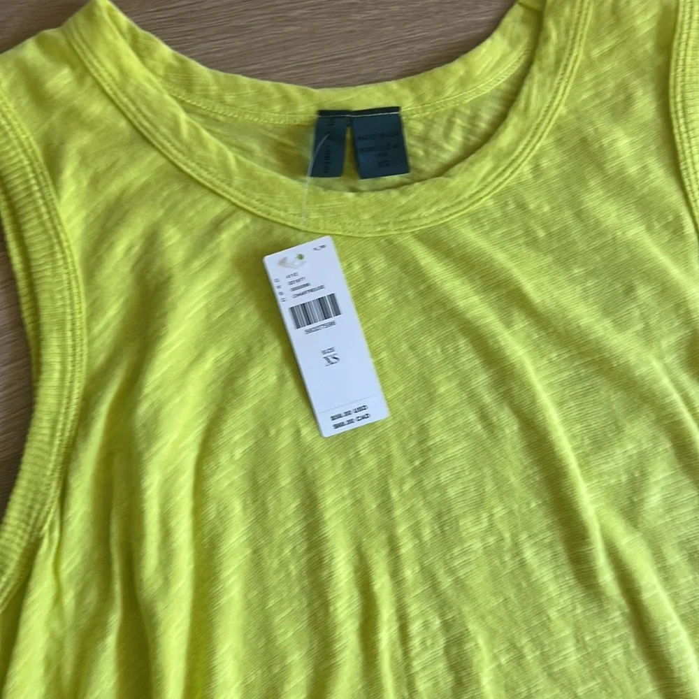 Left of Center Anthropologie NWT Tank Shirt Oversized